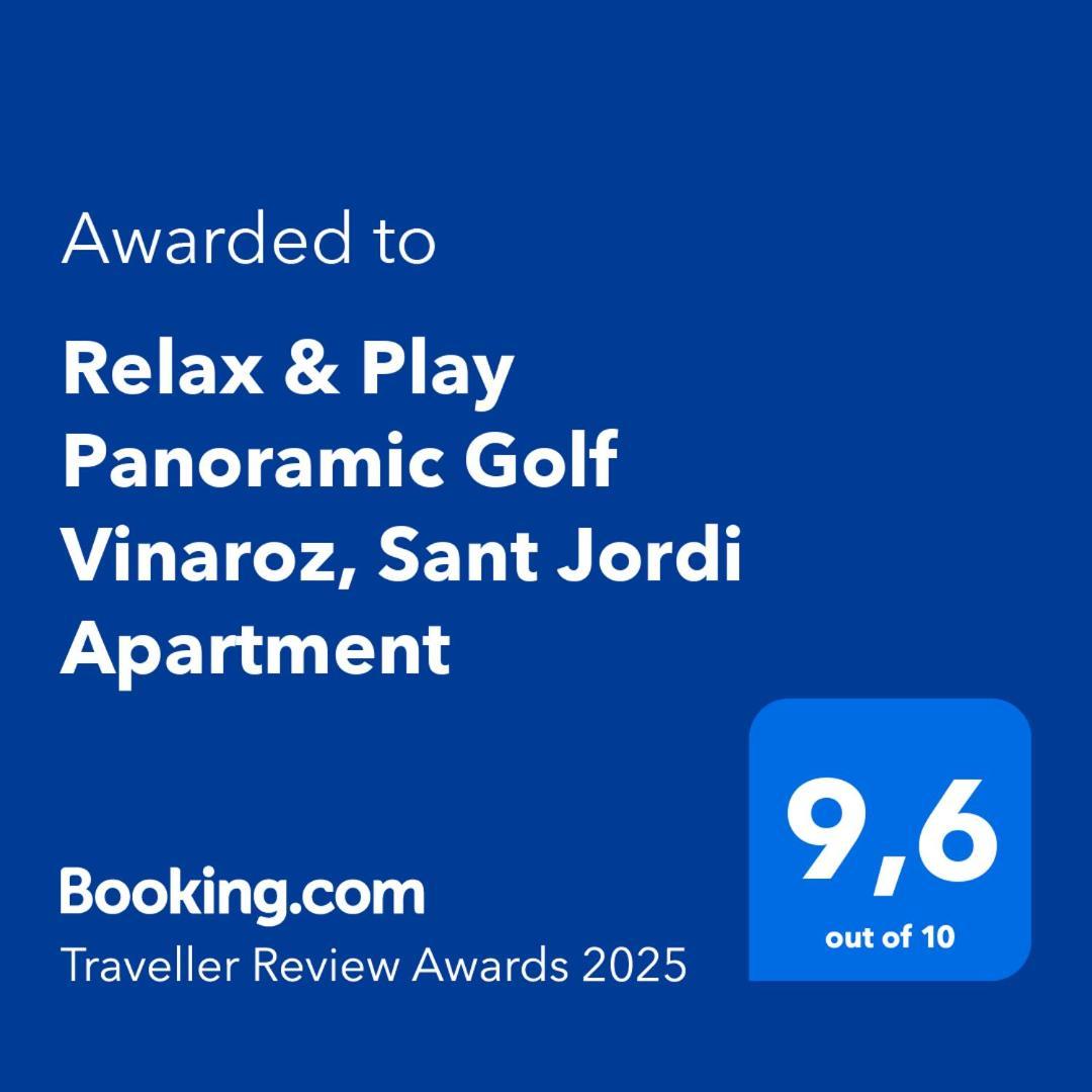 Relax & Play Panoramic Golf Vinaroz, Sant Jordi Apartment Vinarós Esterno foto